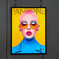 Custom Slim Aluminum Frame LED Sign Light Box UV Printing PVC Material Advertising Decorative Painting Shopping Malls Cinemas
