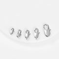 Stainless Steel Jewelry Accessories Buckle Jewelry Buckle Titanium Steel Lobster Buckle for Bracelet Necklace DIY Jewelry