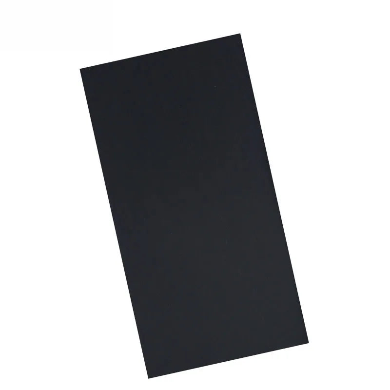 Multifunctional Black Neck Gaiter Seamless Polyester Head Tube Bandana in Black