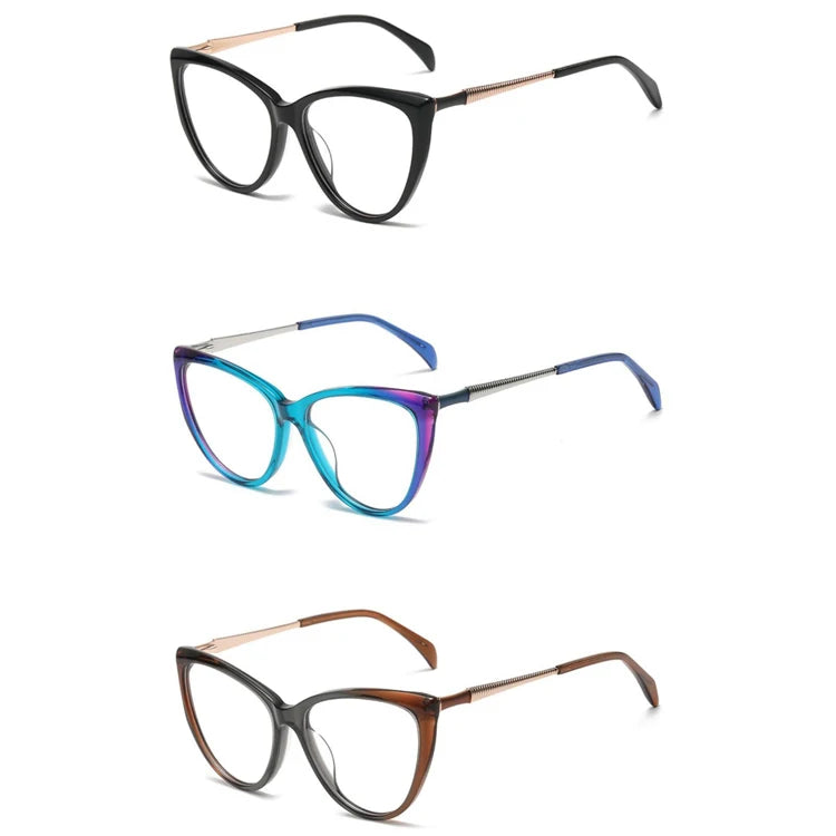 2023 Luxury Fashion Hot Selling Colorful Wholesale Eyewear Acetate Eyeglasses Frames Optical Frames for Women Men Oculo