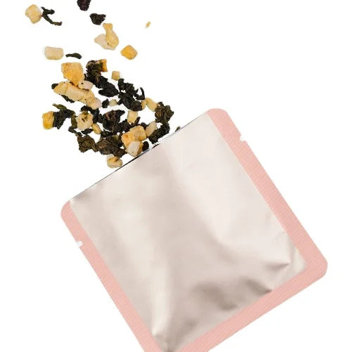 Low MOQ custom printing heat seal small bag size for packaging bag empty individual wrap tea sachet bags