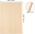 Lantise 10PCS 300x200x3mm for Certified Waterproof Birch Plywood Sheets Unfinished Wood Board for DIY Craft