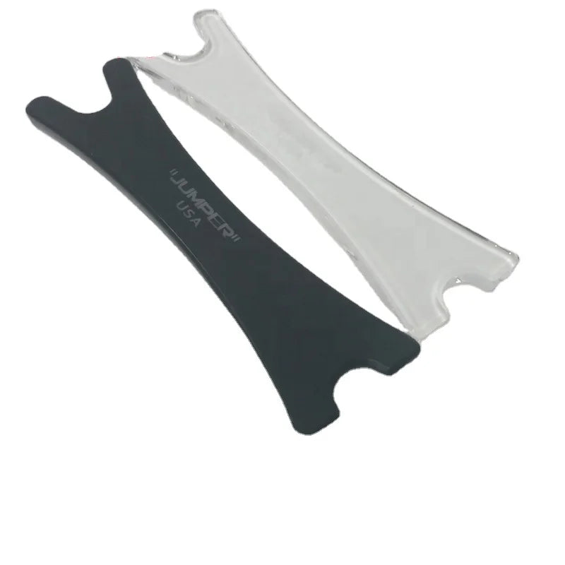 Xmlivet Transparent/black Acrylic Billiards Pool Cue Rest Bridge Dediceted Snooker Cue Rest Head Billiards Accessories