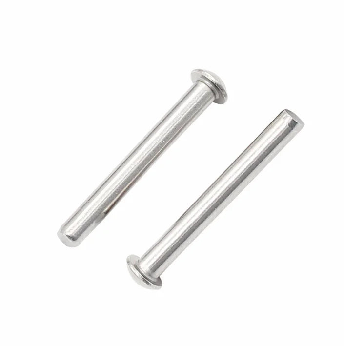 Standard Stainless Steel Rivets Round Head Solid Aluminum Rivets Aluminum Round HeaD Rivet OEM sizes Hammer Rivets