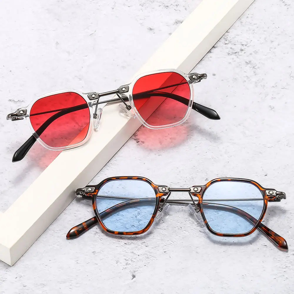 36101 2024 Fashion Retro Sun Glasses Private Label Cool Sunglasses for Men Metal Frame Men Vintage UV400 Round Sunglasses