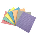 5 Colors Assorted 10 Pack Hot Sale Cellulose Kitchen Cleaning Sponge Kit MegaBDM