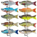 58mm/4.7g Jointed Fishing Lure Multi Segment Fishing Lure Multi Segment Simulation Bait Multi Section Bait