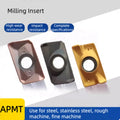 APMT APMT1604PDER Carbide Milling Insert APMT1604  Tungsten Carbide Insert Cutter Tool APMT160408 APMT160408PDER