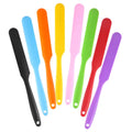 24cm Durable Handheld Silicone Spatula Brush for Kitchen Cooking Baking Mixing Cleaning-PP Kitchen Tools