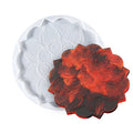 Mandala Flower Coaster Silicone Mold  for Cup Mats Coasters Bowls Pendants Paperweights Candlesticks Home Decoration