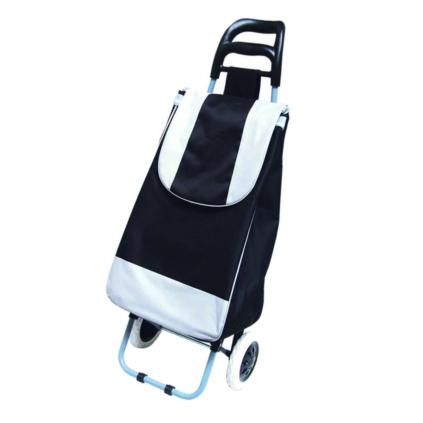 Wholesale Modern 2 Wheel Foldable Shopping Cart Portable Grocery Trolley Supermarket Luggage Container Folding Cart Bag