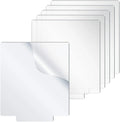Acrylic Sheet Clear Cast for 3d LED Light Base 0.08 Inch/ 2 mm Thick Transparent Panel Blank Acrylic Board with Protective Film