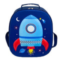 New Cartoon Cute Animal Prints EVA Waterproof Shock-resistant Casual Load-reducing Wear-resistant School Backpack for Kids