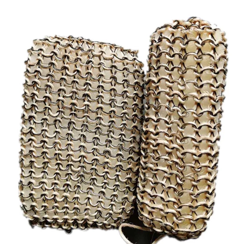 Natural Two-tone Sisal Sponge Bath Body Scrub Oblong Sisal Bath Scrub
