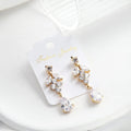 New Women Top Quality Purple Red Pink Multi White Olive Dangle Earring Drop Grape Cubic Zircon  Stud Earring