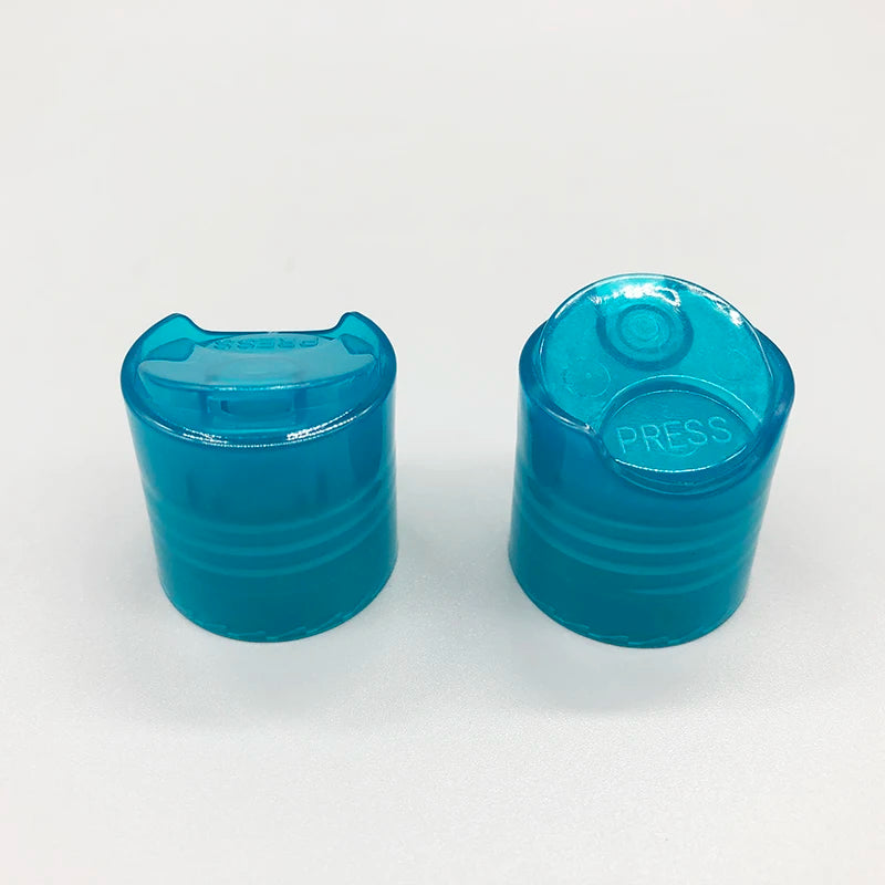 20mm 24mm 28mm Smooth Plastic Lotion Bottle PP Disc Top Cap