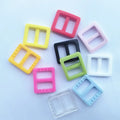 Adjustable Multi-Color Spot Plastic Slider Tri-Glide Buckle for Stylish Bag Accessories