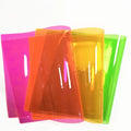 0.5MM Fluorescent Clear Soft  Color Flexible Transparent PVC Film  in Rolls for Packing Decoration