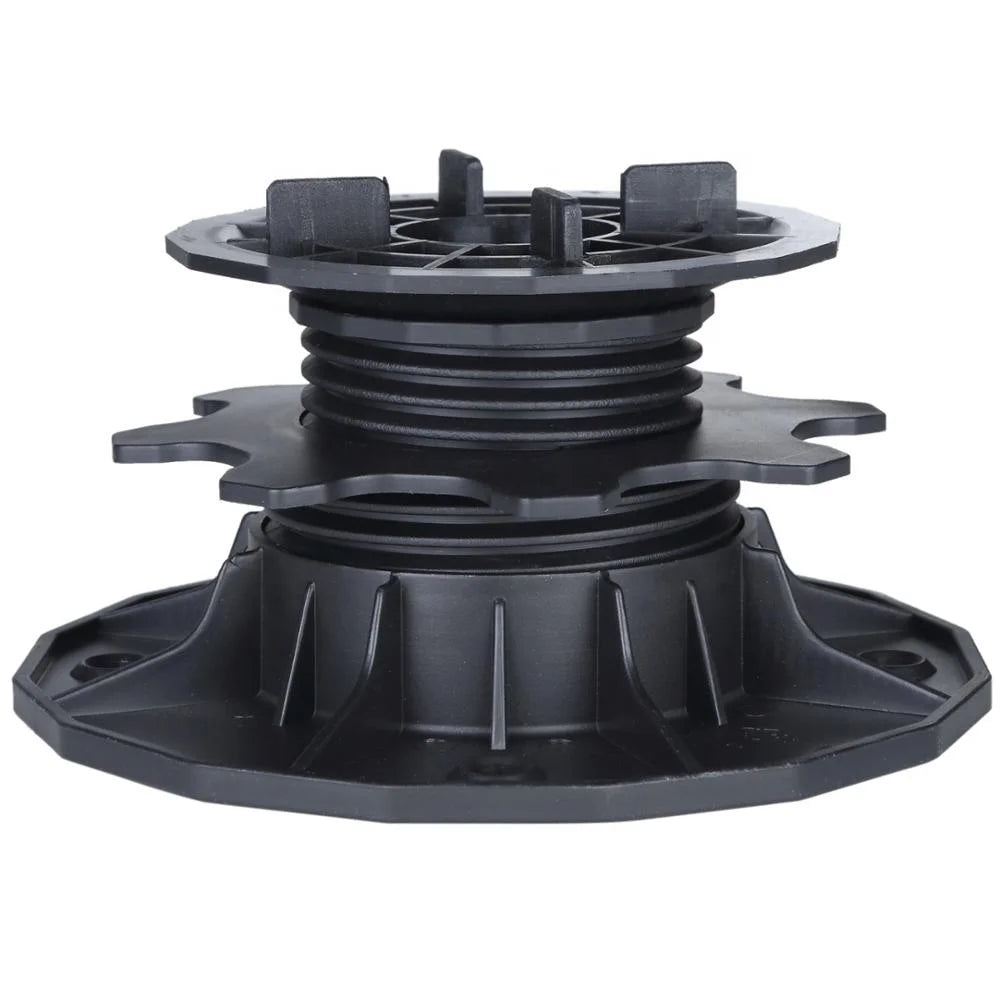 Adjustable Plastic Pedestals for Hotel Floor Raised Paving Tiles Support Paver Self Leveling System XF-T203D Water Resistant