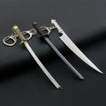 12cm Anime Keychain Model Sword Keychain Thousand Year Blood Keyrring Gift
