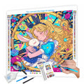 N-2568 Custom Home Decor Diamond Art Painting Kit Handmade 5D Diamond Painting Printed Portrait Canvas DIY 5D Diamond Painting
