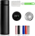 CHUFENG Valentines Day Gift 2024 Fahrenheit LED Temperature Display Coffee Thermos Cup Termo Digital Inteligente Vasos