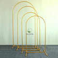 Custom 3*6ft 4*7ft Arch Background Birthday Wedding Party Stage Decoration Iron Material Arch Backdrop Stand