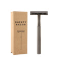 Safety Razor Metal Handle Brass Material Double Edge Blade Shaving Eco Friendly Model
