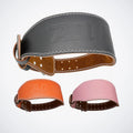 Aolikes Weight Belts With Holes Leather Deadlift Waist Support Cowhide Belt for Weightlifting and Bodybuilding Wholesale