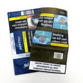 Empty 25g 50g 3 Side Seal Rolling Tobacco Packaging Pouches Zip Lock Plastic Wholesale Smell Proof Mylar Tobacco Pouches