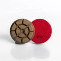 3 Inch Dry/Wet Diamond Resin Bond Concrete Floor Polishing Pads OEM/ OBM Customizable 50#-3000# Grit