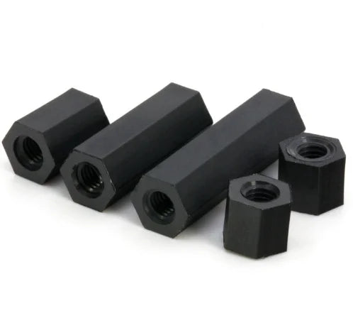 Nylon Plastic Hexagon Threaded Insulation Support Column PC Board Spacer
