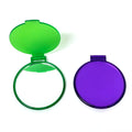 OEM Plastic Promotional Mirrors Customized Logo Makeup Morrors Cheap Compact Mirrors with Customization