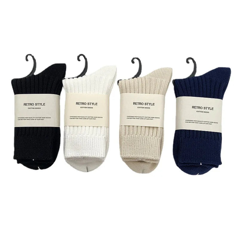 2023 Spring Vintage High Quality Men Cotton Socks