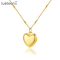 SP-LAM Girl Gold Charm Stainless Steel Pendant Charm Trendy Fashion Chain Woman 2021 Heart Necklace