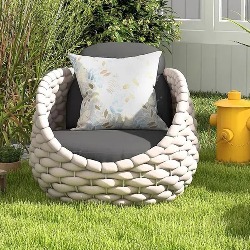 Multifunctional Domestic Patio Pergola Outdoor Chairs Furniture Rattan Sofa Set