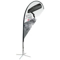 ADMAX Outdoor Advertising Promotion Bali Bow Sail Flying Banner Personalized Feather Flag Teardrop Flag Beach Flag Pole