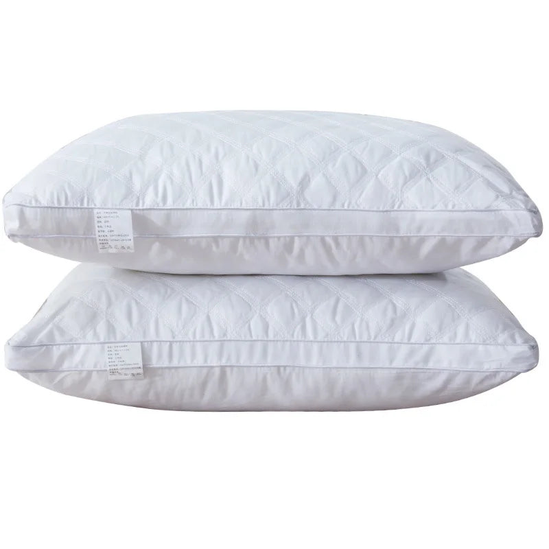 Soft Comfortable 6D+3D Hollow Fiber Diamond Quilting Pillow for Sleeping  Home Pillow