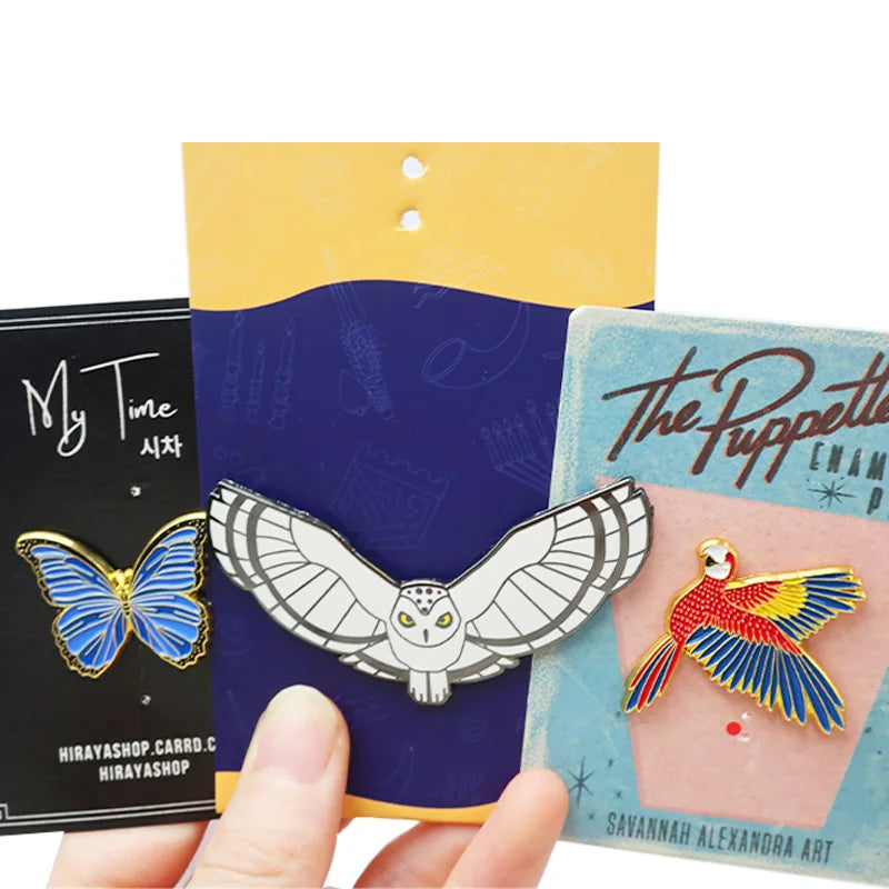 Wholesale Hat Badge Bird Enamel Lapel Pins Metal Pin Custom Pin Metal Craft