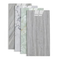 Interior Peel and Stick Adhesive Wallpaper Papel Tapiz Para Pared Bathroom and Kitchen Marble PET Tile Foam Sticker