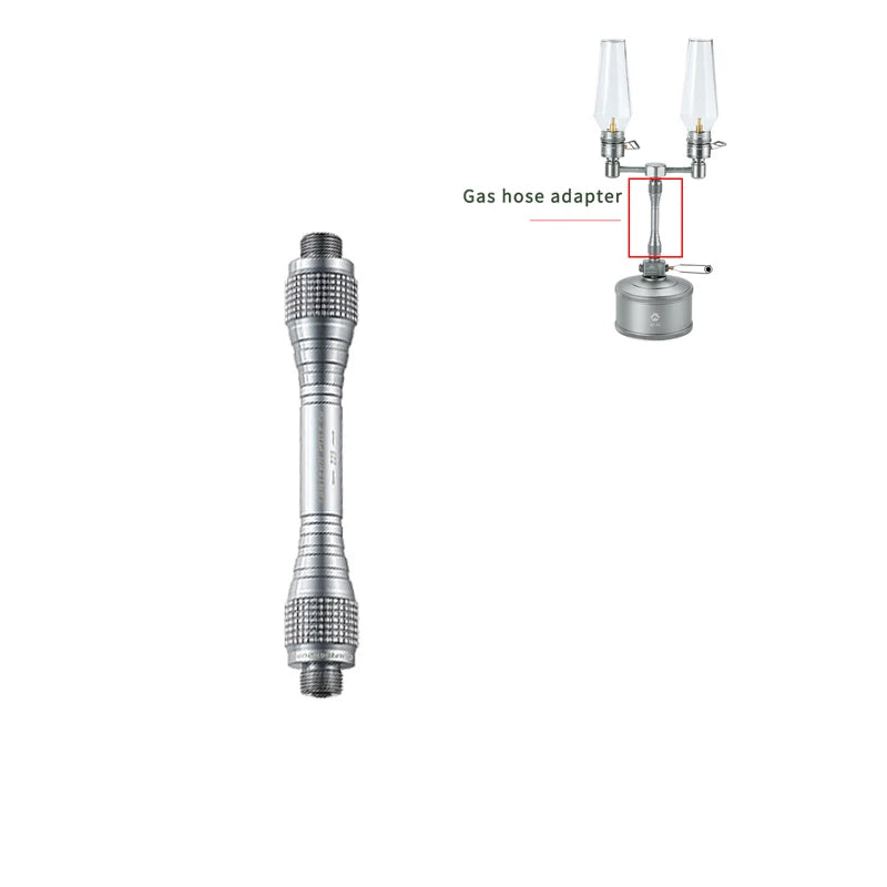 Heating Boiling Water Portable Camping Mini Windproof Camping Stove Cooking Gas Refill Butane Cartridge Adapter