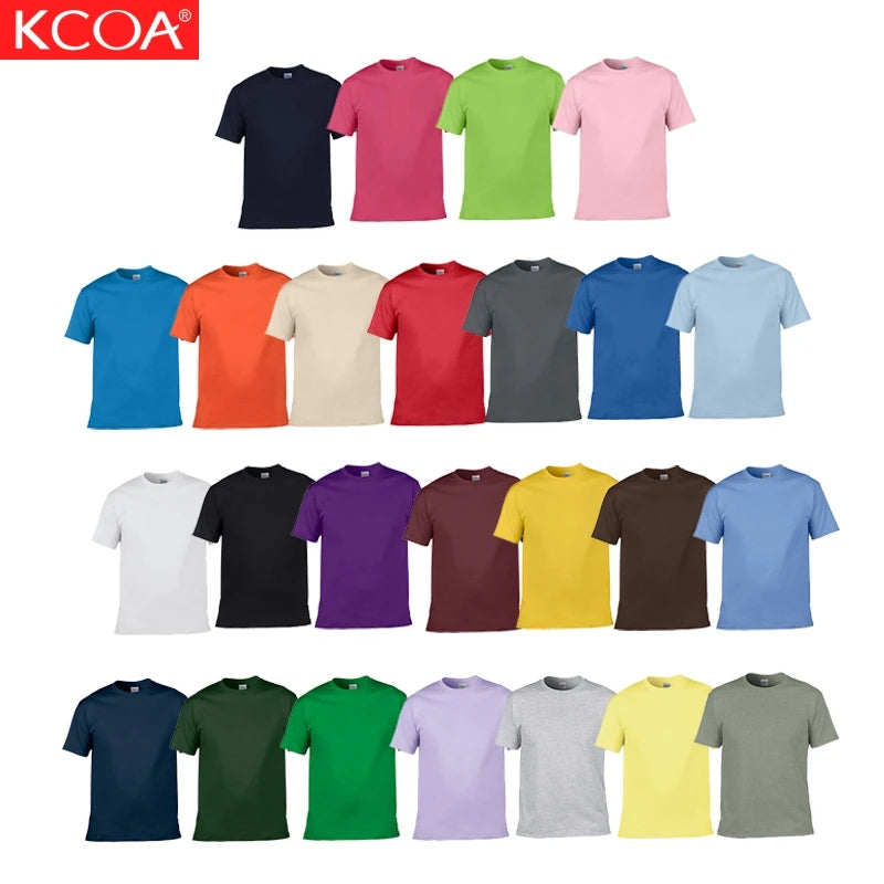 OEM High Quality Cotton Heavyweight T-Shirt Custom Embroidery Oversized Plain T Shirt for Men