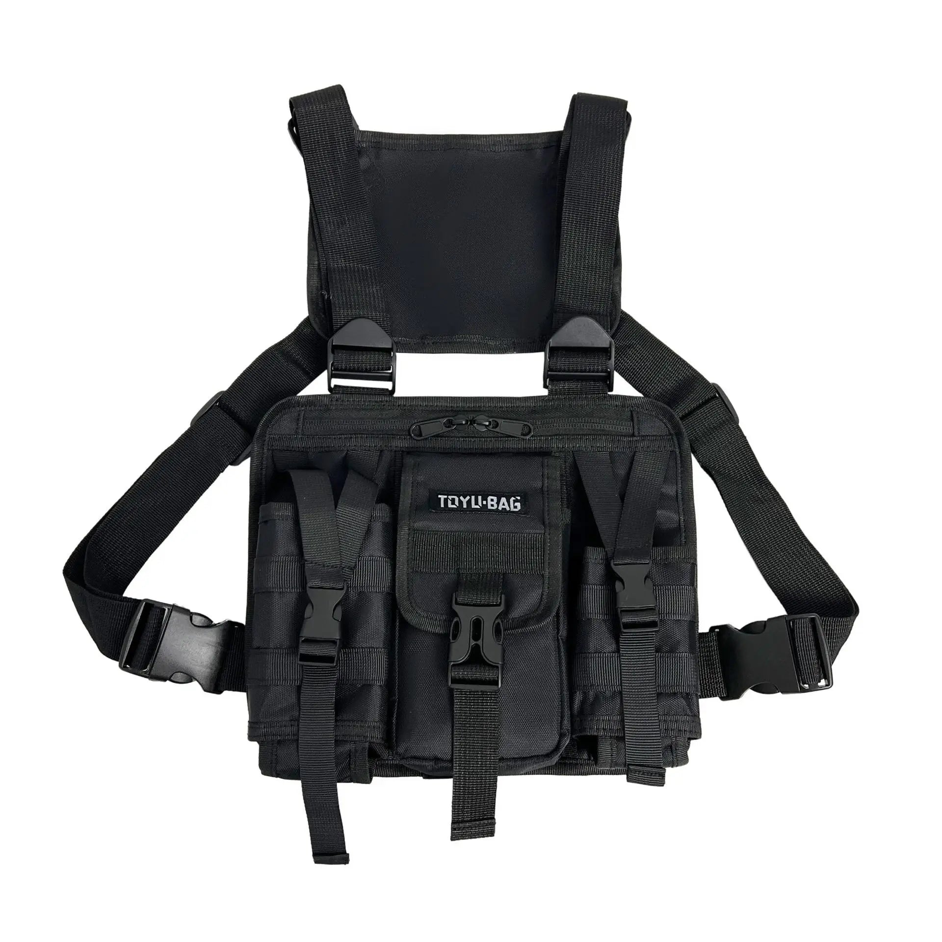 Trendy New  Men's Women's Tactical Chest Bag  Outdoor Workwear Vest Fashionable Shoulder Backpack Chest Bag