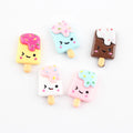 Cheap Kawaii Ice Cream Cabochons Miniature Food Cabs Resin Charms Planar