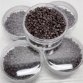 4.0mm & 5.0mm Silicone Lined Micro Rings Hair Extensions Micro Links for Human Hair with Tool Packaged in Bag