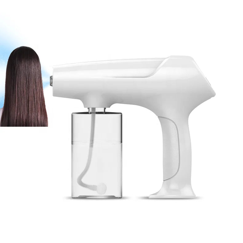 Portable Nano Blue Light Barber Enhancement Spray Gun Aftershave Barber Spray Gun