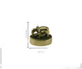 Mini Antique-Style Collectible Zodiac Brass Seal Craft