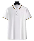 Wholesale Luxury Men's Golf Shirt Plus Size Custom Embroidered Cotton Fabric with Logo Formal Style T Shirt