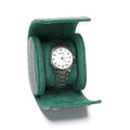 Luxury One Slot Single Watch Rolls Boxes case Gift Storage Packing Custom crocodile Holder Package Leather Watch Box Packaging