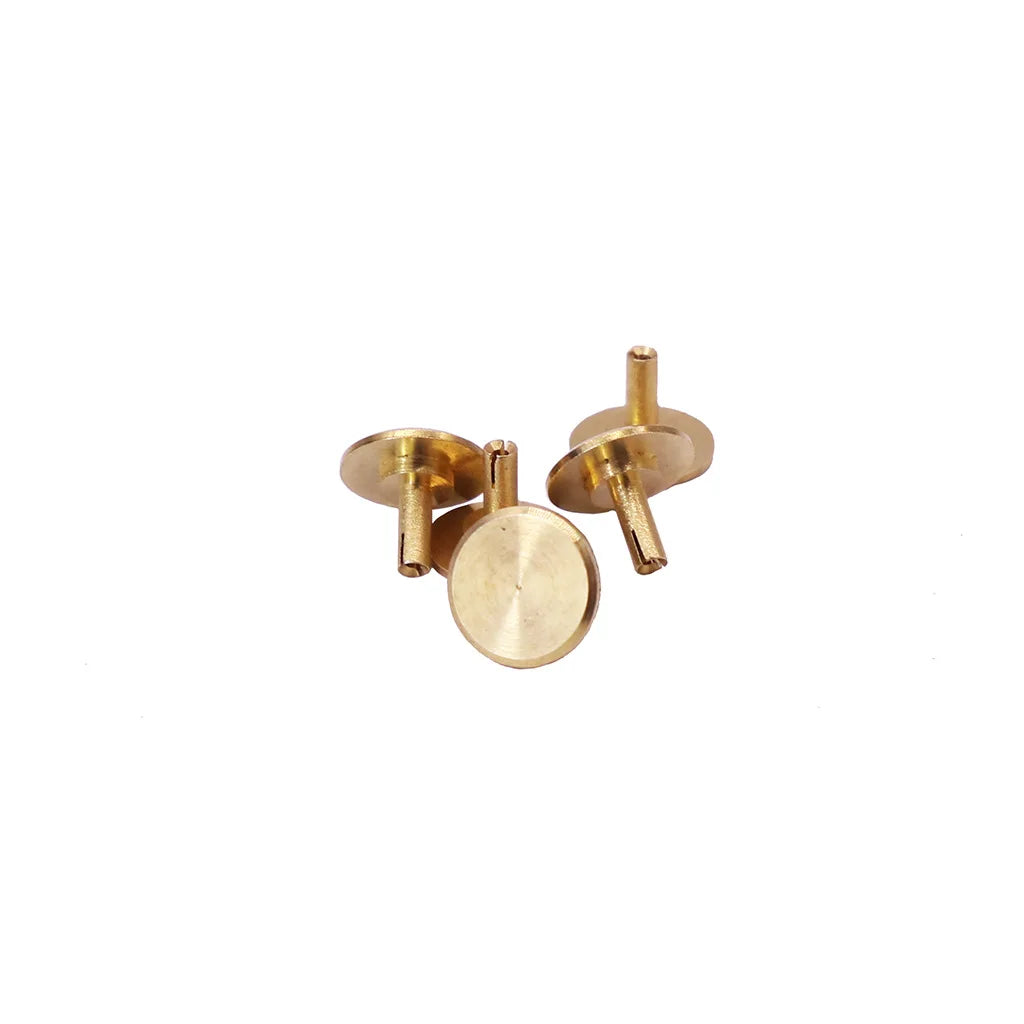 DIY Clock Movement Parts Metal Gold Wall Clock End  Head  Mounting Tool